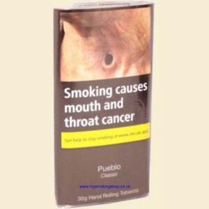 Pueblo Yellow Regular Classic (Additive Free) Hand Rolling Tobacco 30g Pouch