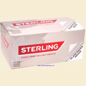 Sterling FINEST Hand Rolling Tobacco 5 x 30g Pouches
